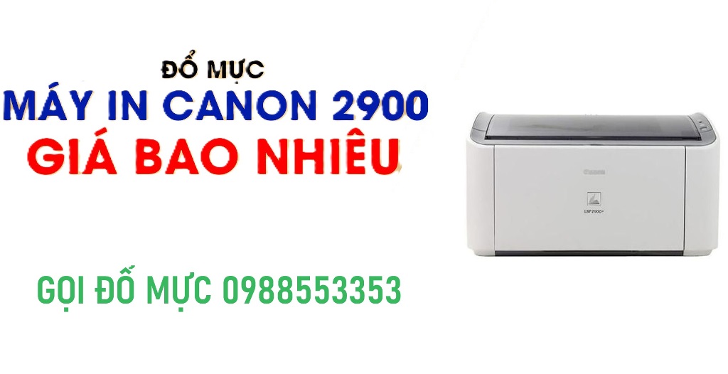 giá đổ mực canon 2900