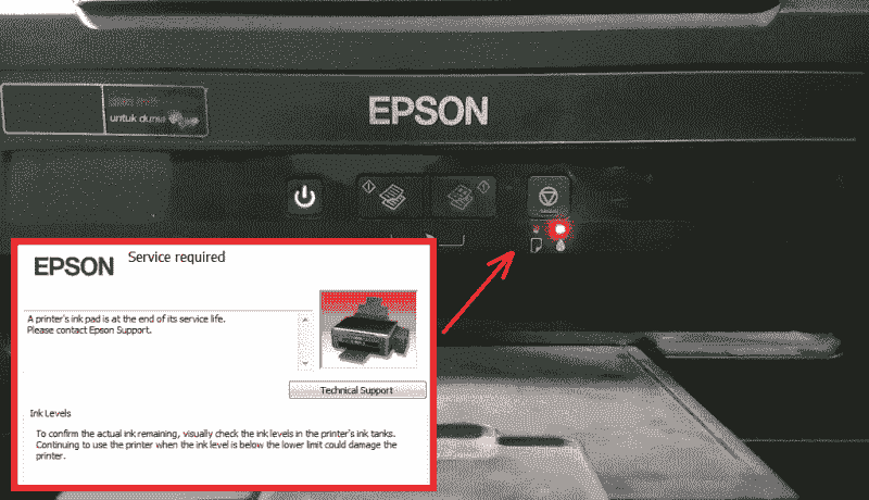 Reset Epson L210