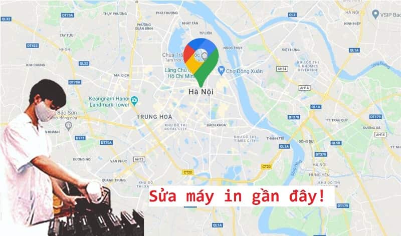 sửa máy in gần đây