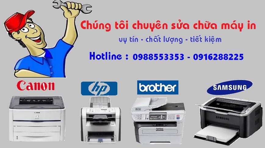Sửa máy in tại Vũ Trọng Phụng