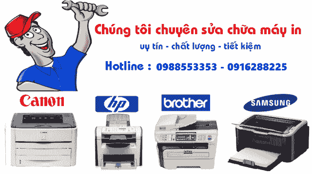 Sửa máy in buổi tối