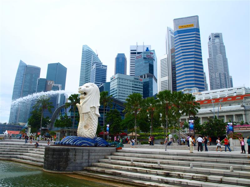 TỚI THĂM CÔNG VIÊN SƯ TỬ BIỂN MERLION PARK SINGAPORE