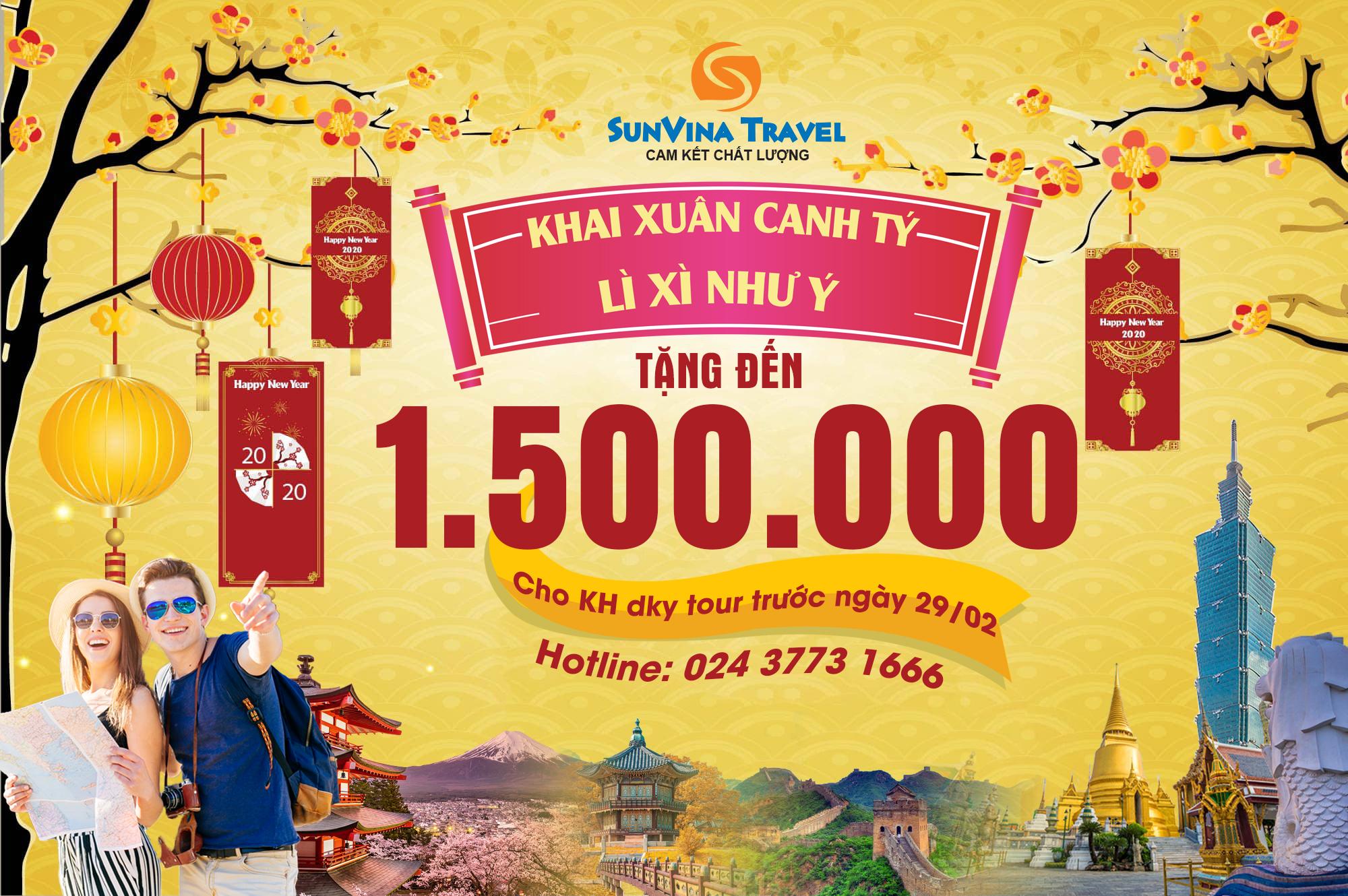 CHƯƠNG TRÌNH: “CHÀO XUÂN CANH TÝ – LÌ XÌ NHƯ Ý” LÌ XÌ LÊN ĐẾN 1.500.000đ