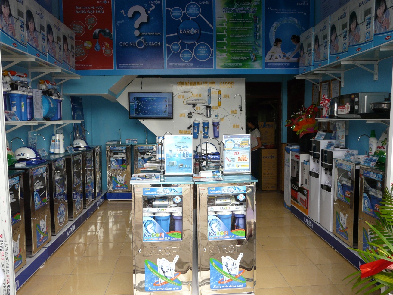 Máy lọc nước karofi ở Hà Nội