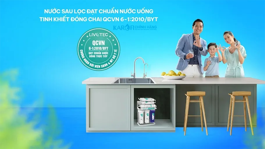 Chất lượng máy lọc nước Karofi Livotec 216
