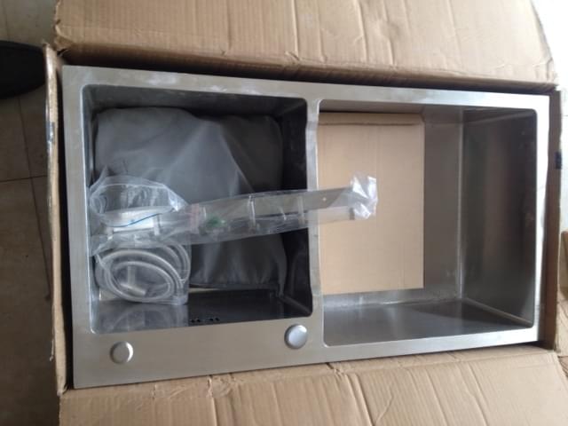 chậu rửa đục nguyên khối sus 304