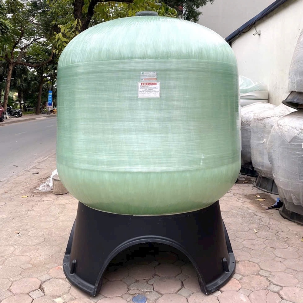 Cột Composite 4872 Lọc Nước Công Nghiệp Công Suất 480m3 Ngày Đêm