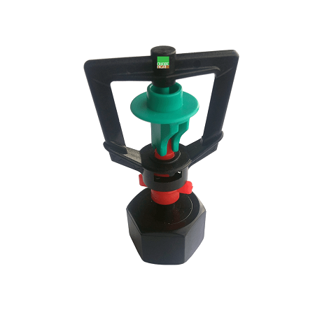 Đầu Tưới Mini Chân Cắm 6mm Tưới 2 Hướng