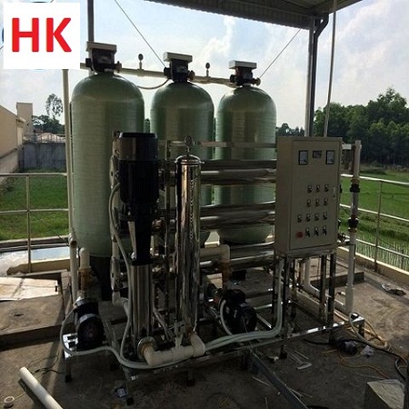 dây chuyền lọc nước tự động 2000l