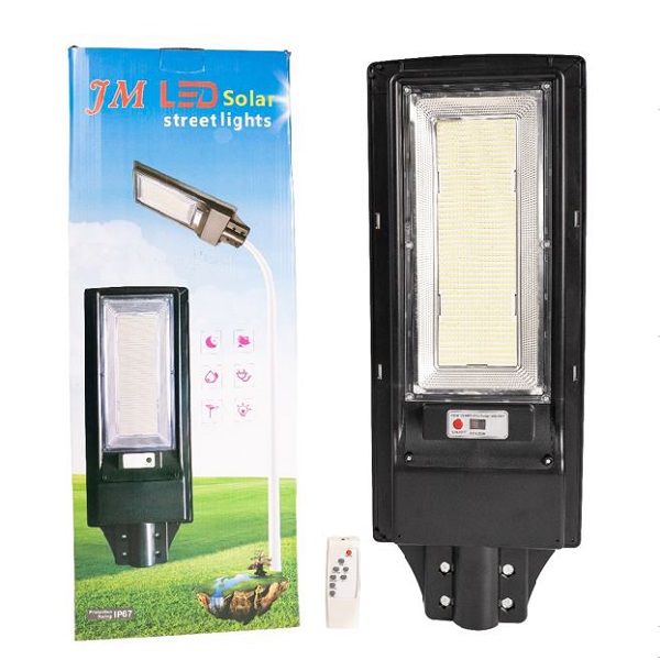 Đèn pin năng lượng mặt trời liền thân 200w