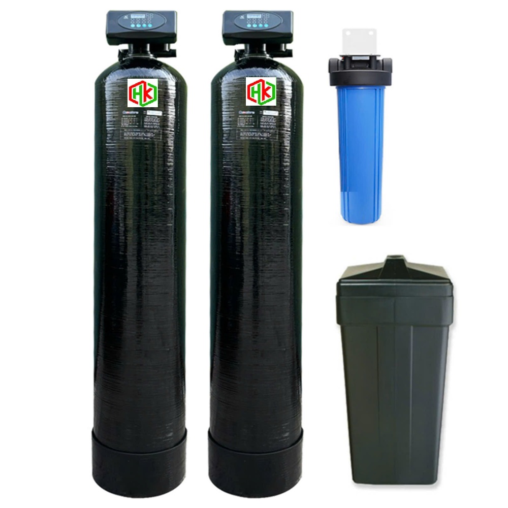 Hệ Thống Lọc Nước Đầu Nguồn Chống UV Black 02HK Công Suất 1,5 m3