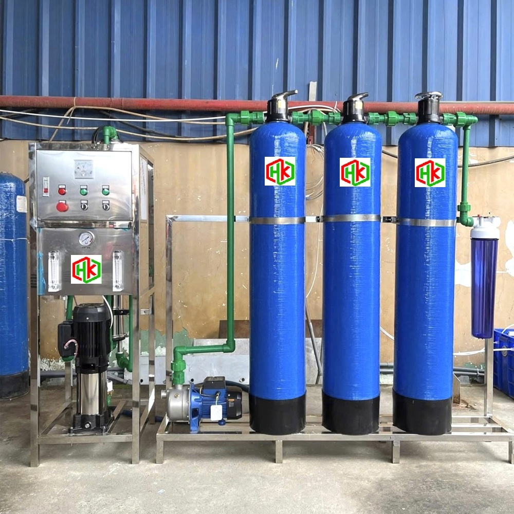 Hệ Thống Lọc Tổng Nước RO Công Suất 500Lít/H