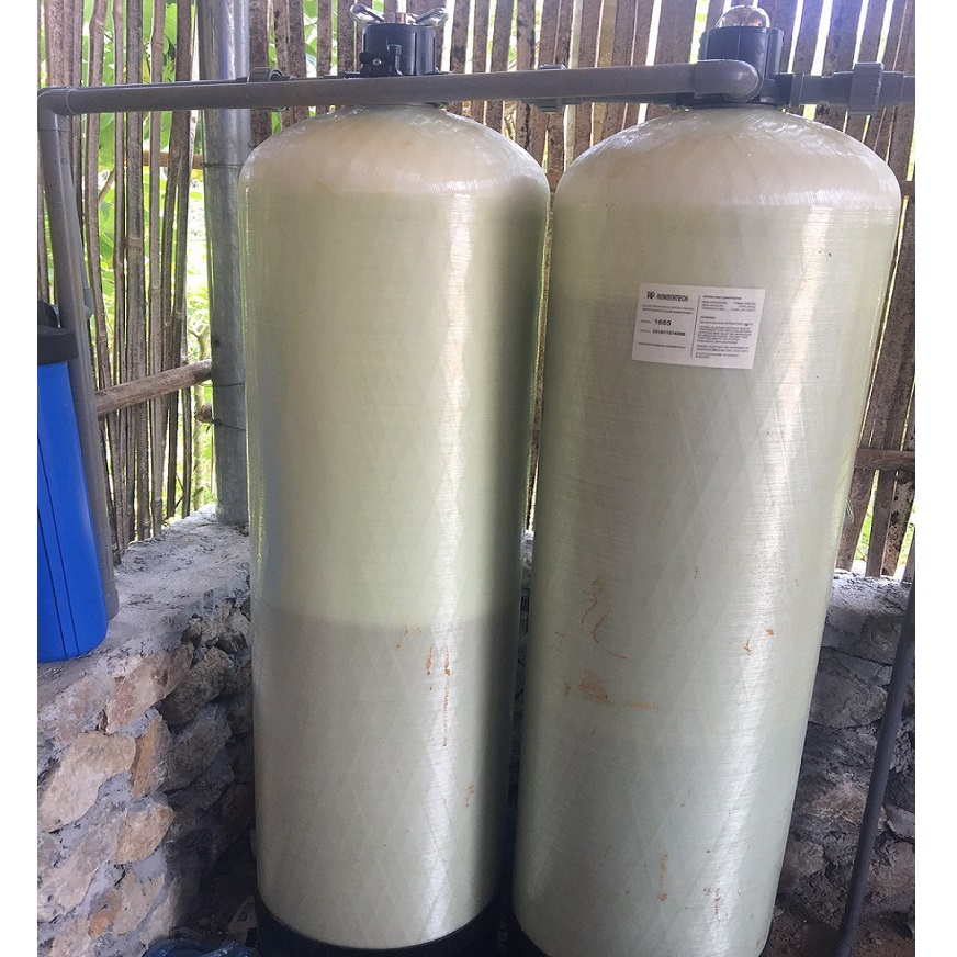 Lọc Tổng Nước Sinh Hoạt Công Nghiệp Công Suất 4m3 Composite 1665