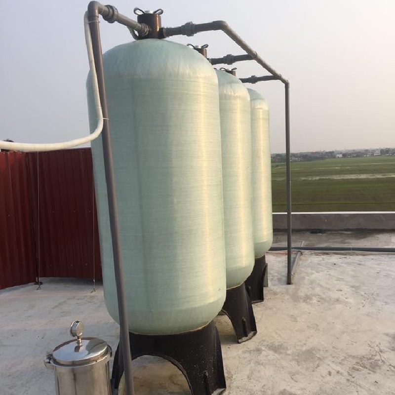 Lọc Tổng Nước Sinh Hoạt Công Nghiệp Công Suất 6m3 Composite 2465