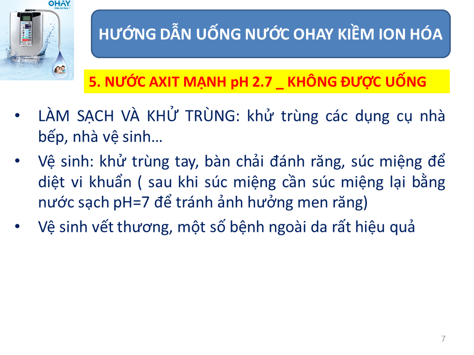 máy lọc nước ion kiềm tạo axit mạnh