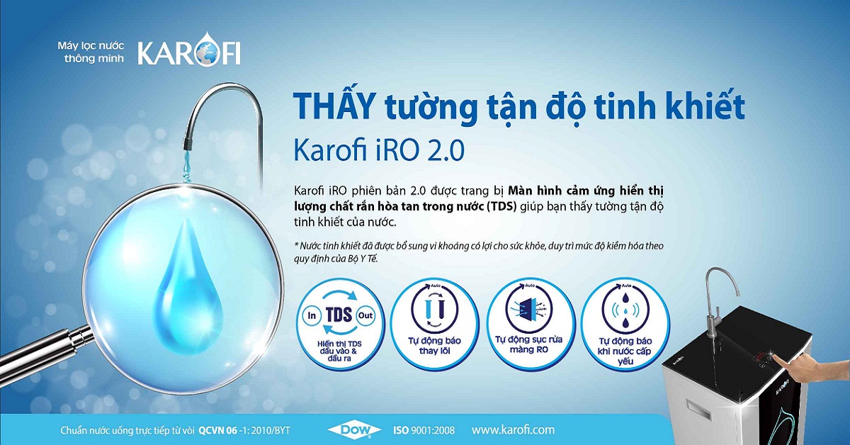 máy lọc nước karofi