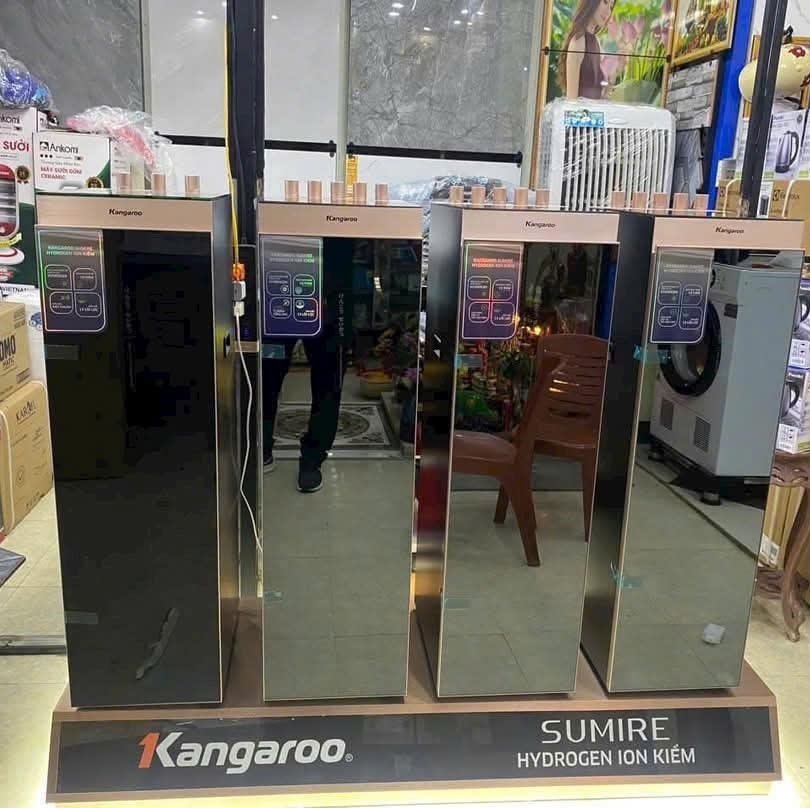 Máy lọc nước Kangaroo Hydrogen ion kiềm nóng lạnh KGHC12A3