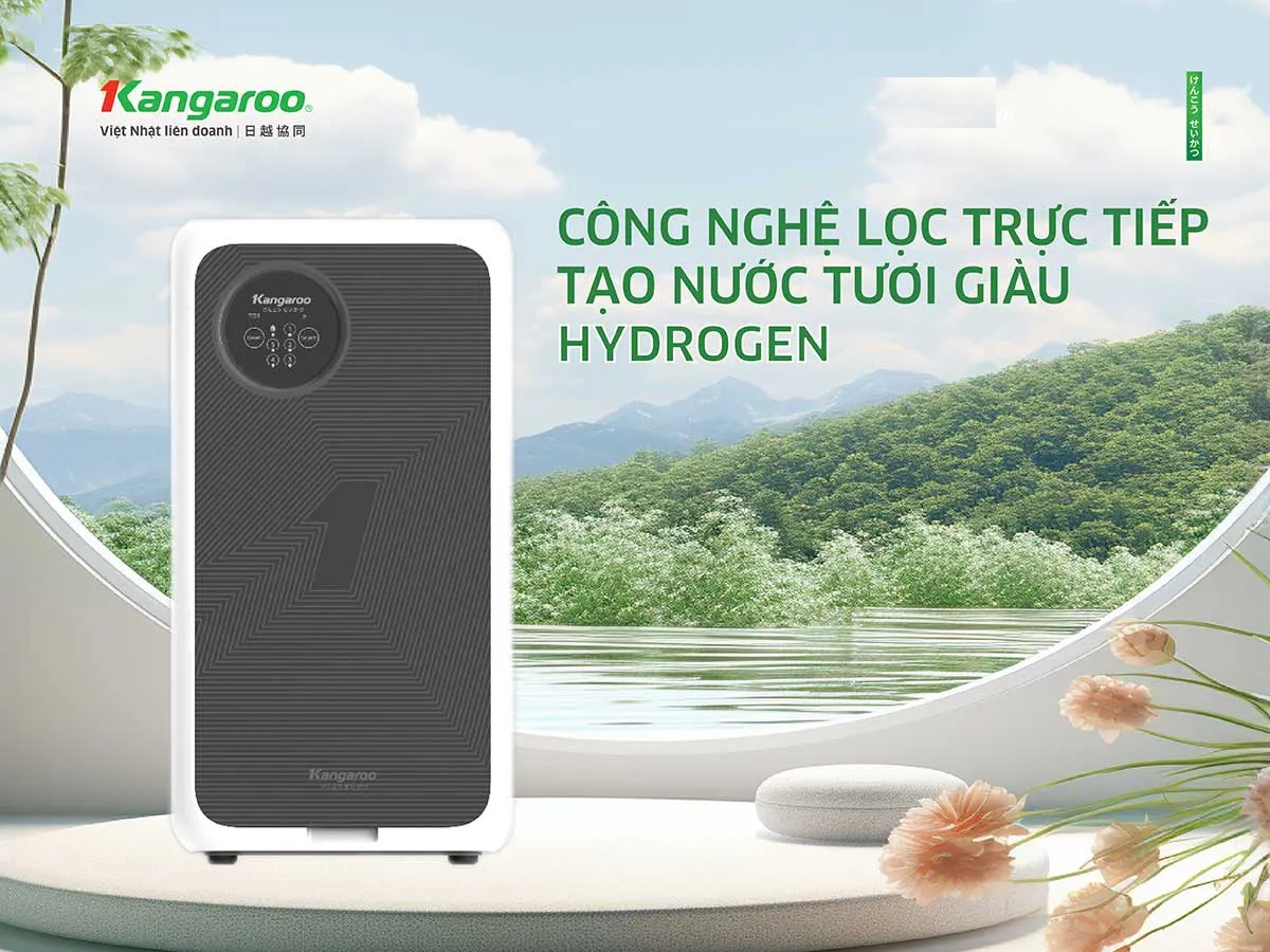 Máy lọc nước Kangaroo Hydrogen KG400US Thông minh