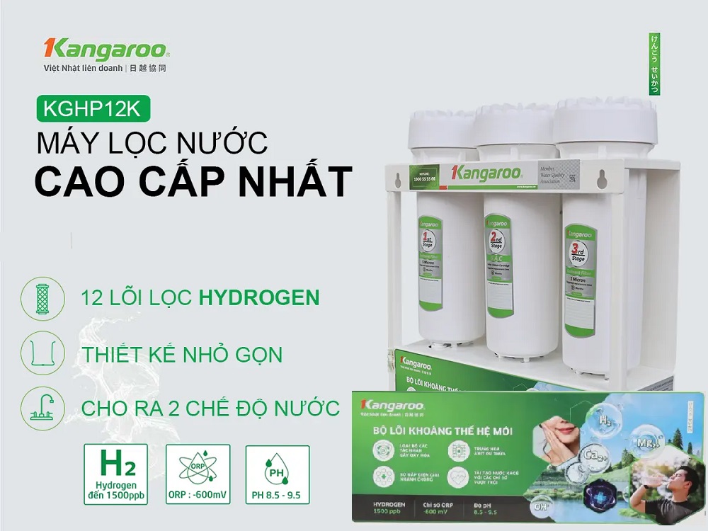 C:\Users\ADMIN\Pictures\Máy lọc nước Kangaroo Hydrogen KGHP12K hiện đại