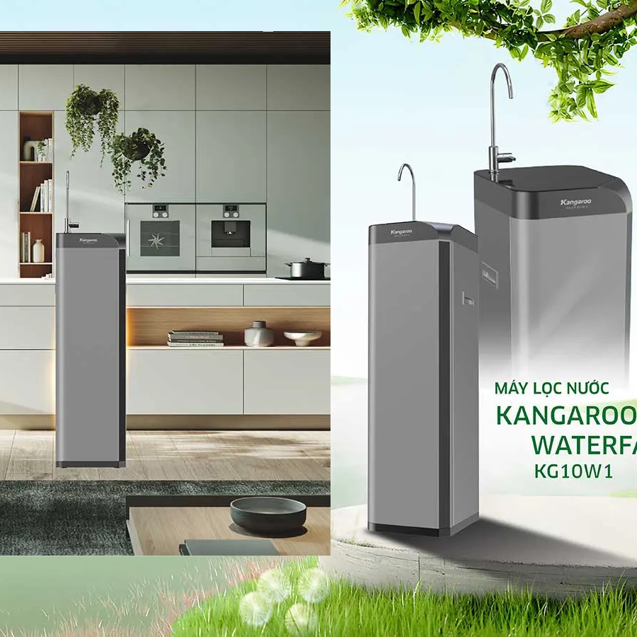 Máy lọc nước Kangaroo Waterfall KG10W1 10 Lõi