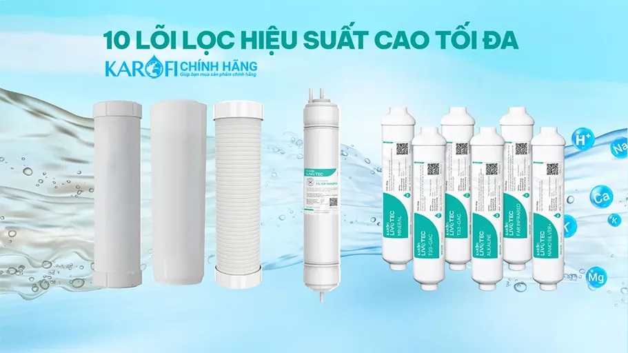 Máy lọc nước Karofi Livotec 216 mới