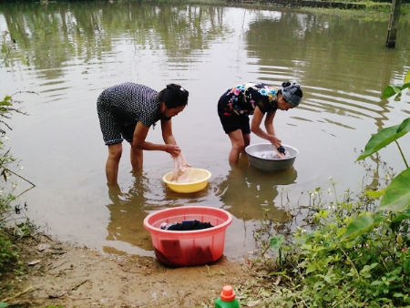 nguồn nước chưa bị ô nhiễm