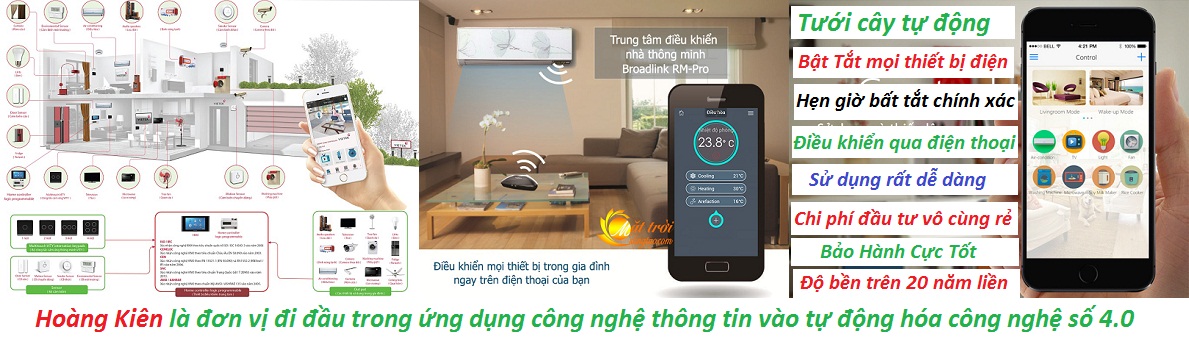 thiết bị hẹn giờ tự động điều khiể qua điện thoại thông minh