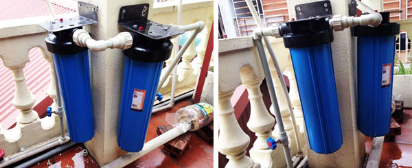 vị trí lắp đặt bộ lọc nước sinh hoạt