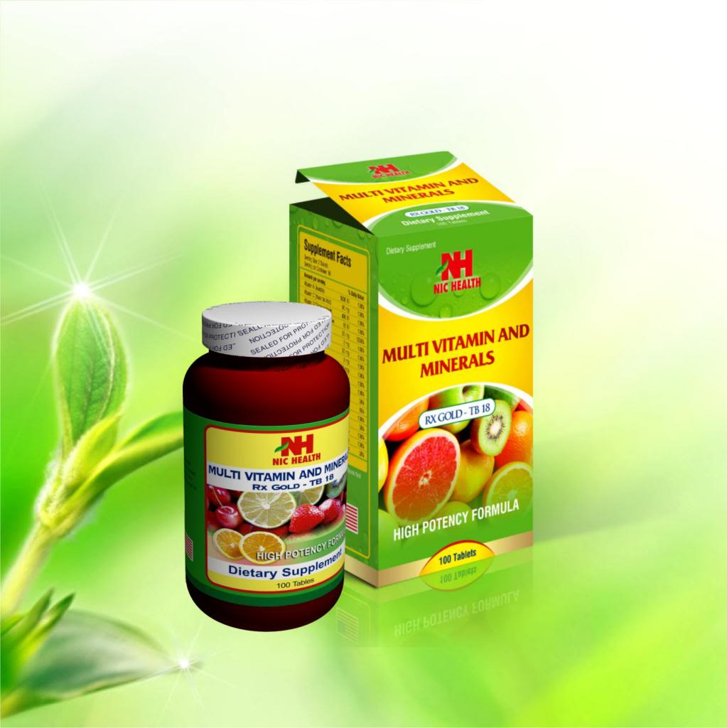 thực phẩm chức năng bổ sung vitamin và khoáng chất