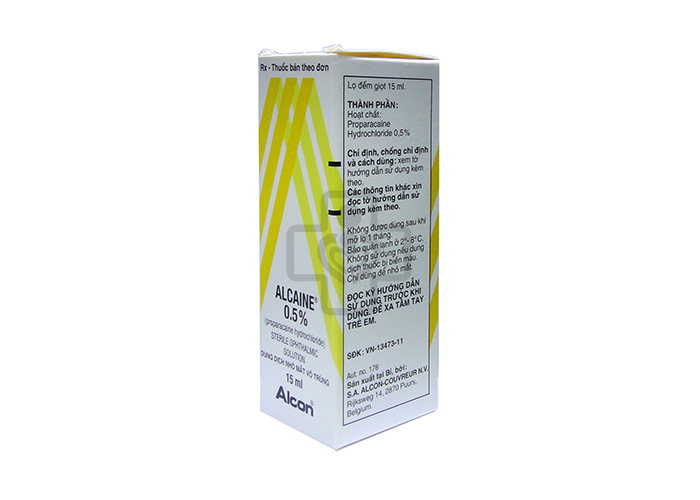 Alcaine ophthalmic suspension 0.5 15 ml