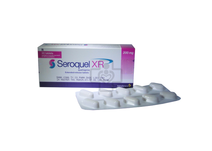 Seroquel 200mg tab