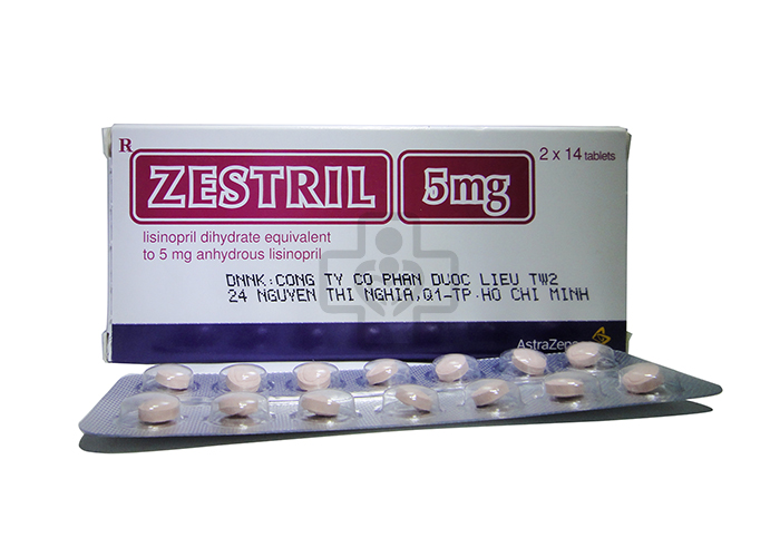 Zestril 5mg tablets