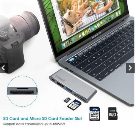 LETOUCH DUAL USB-C HUB PRO HDMI 4K