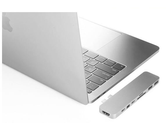 HYPERDRIVE PRO 8-IN-2 HUB FOR USB-C MACBOOK PRO 2016/2017