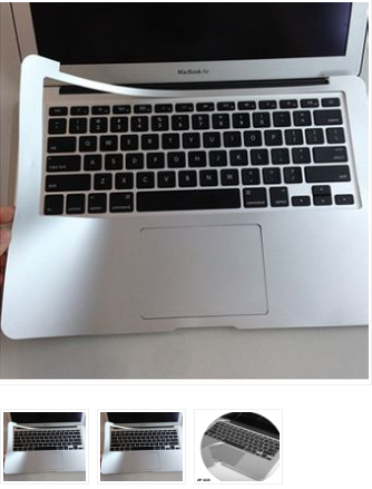 Miếng dán kê tay Macbook JRC- Silver