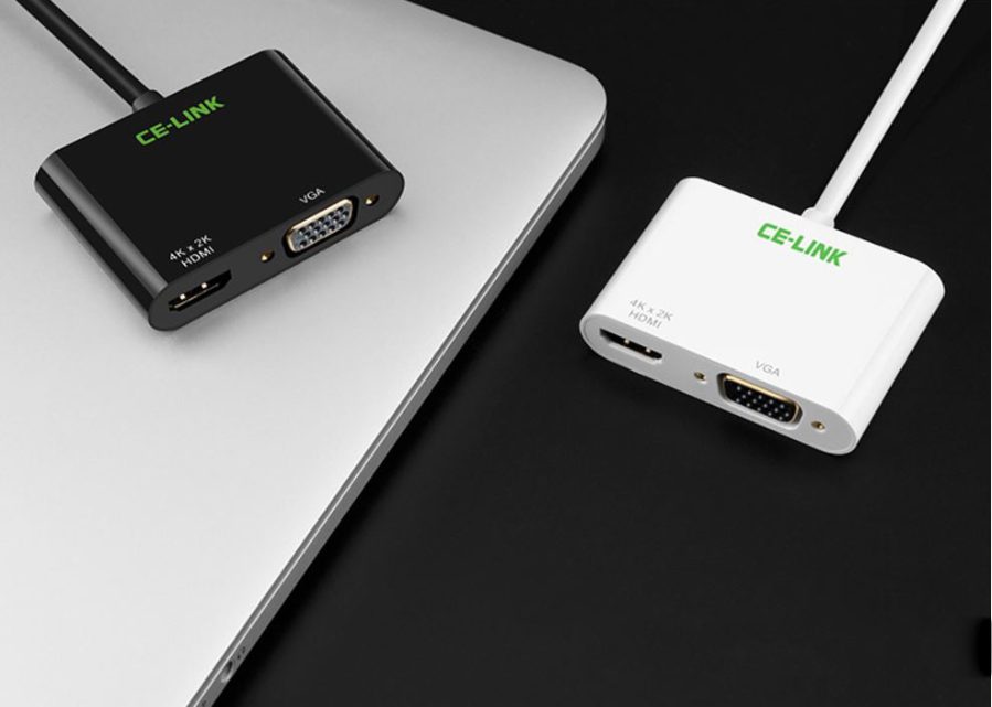 Cáp USB Type C to HDMI+VGA UGREEN