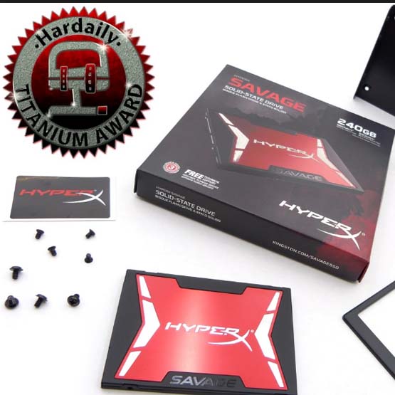 SSD Kingston HyperX - SATA III - 2.5