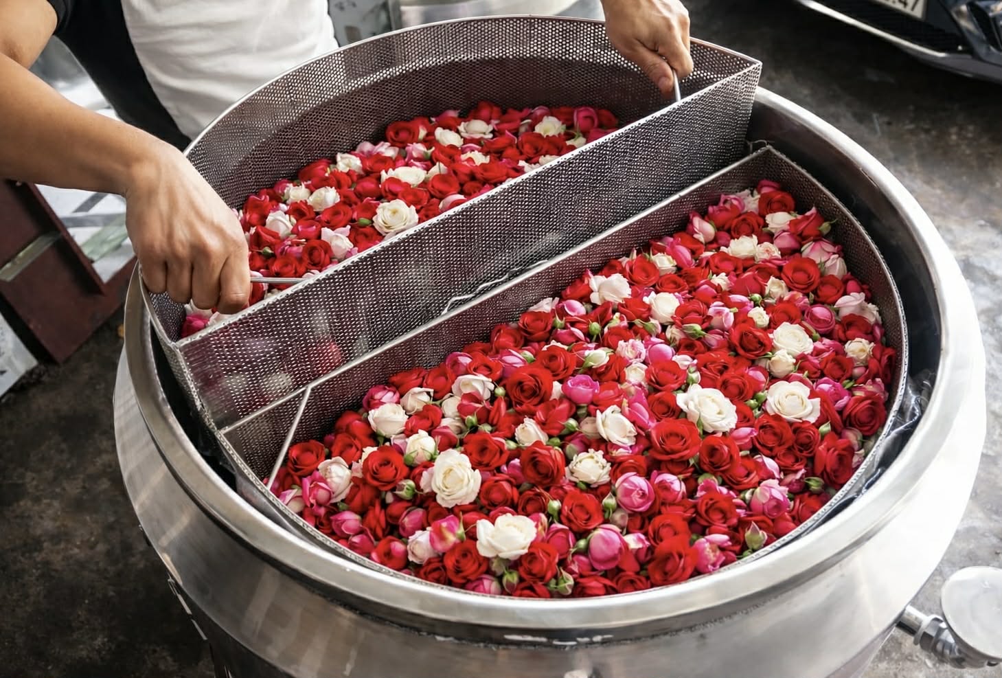 Quy trình sản xuất cao hoa hồng và hệ thống thiết bị nấu cô cao chuyên dụng Quy trình sản xuất cao hoa hồng và hệ thống thiết bị nấu cô cao chuyên dụng