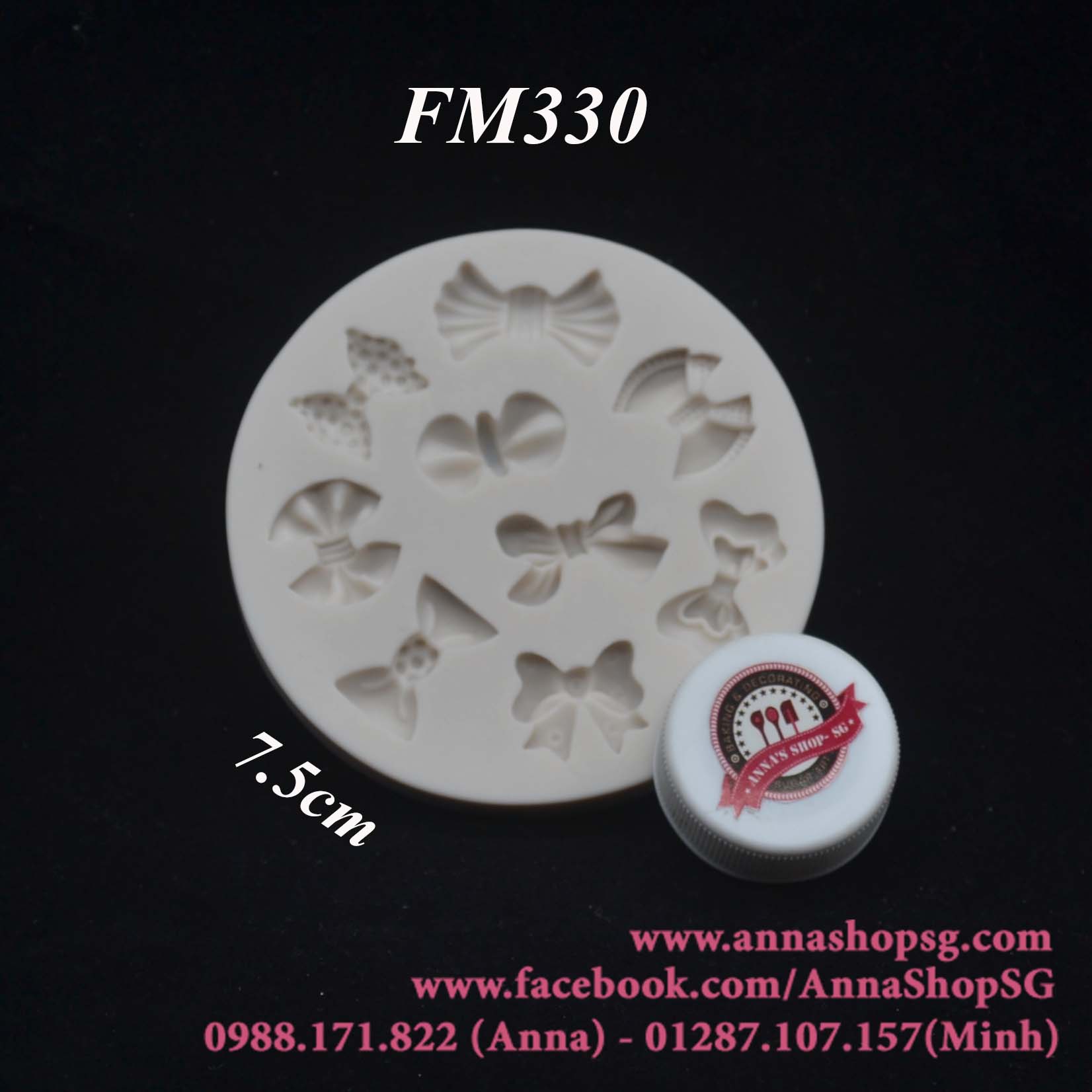 KHUÔN TRÒN 9 NƠ FM330