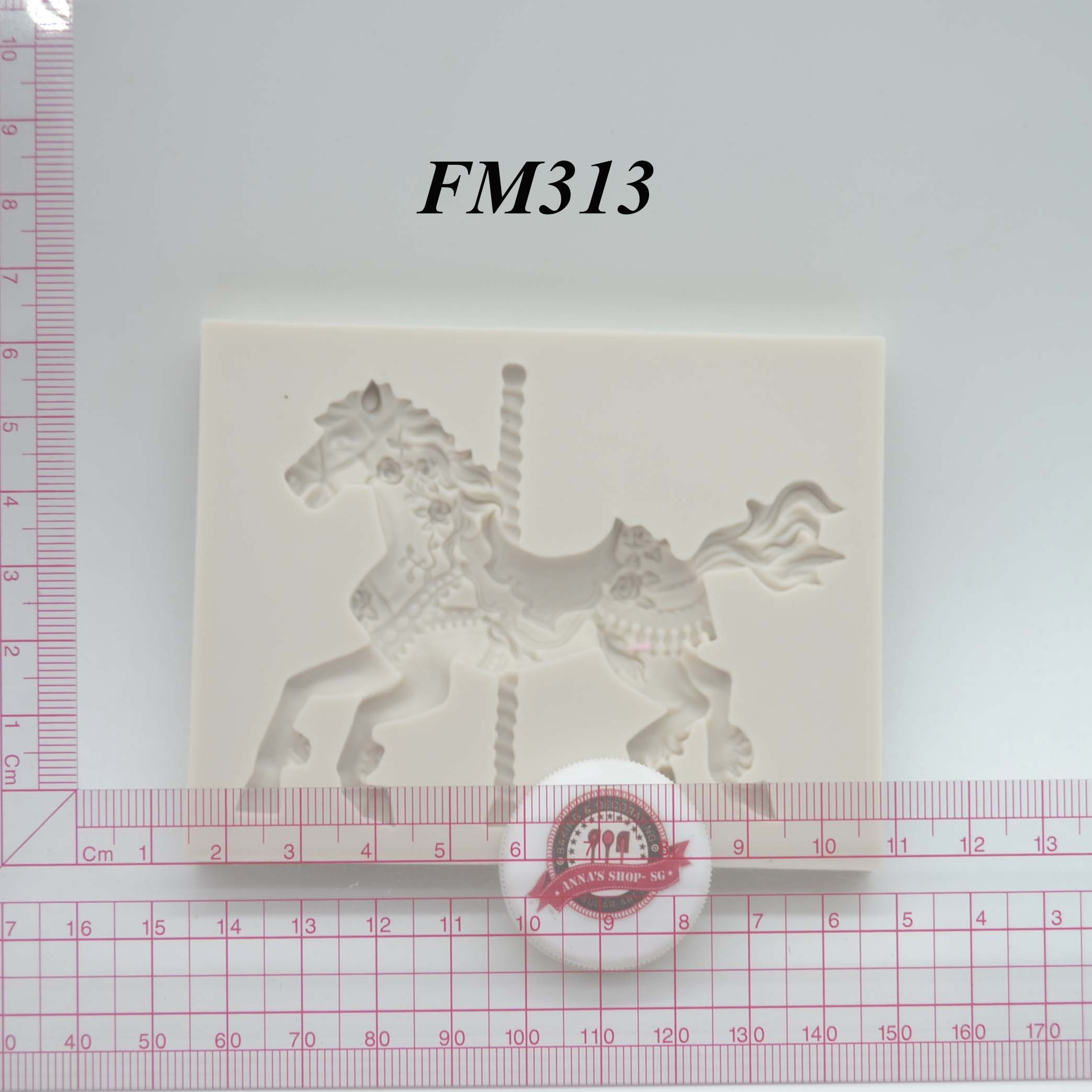 KHUÔN NGỰA GỖ FM313