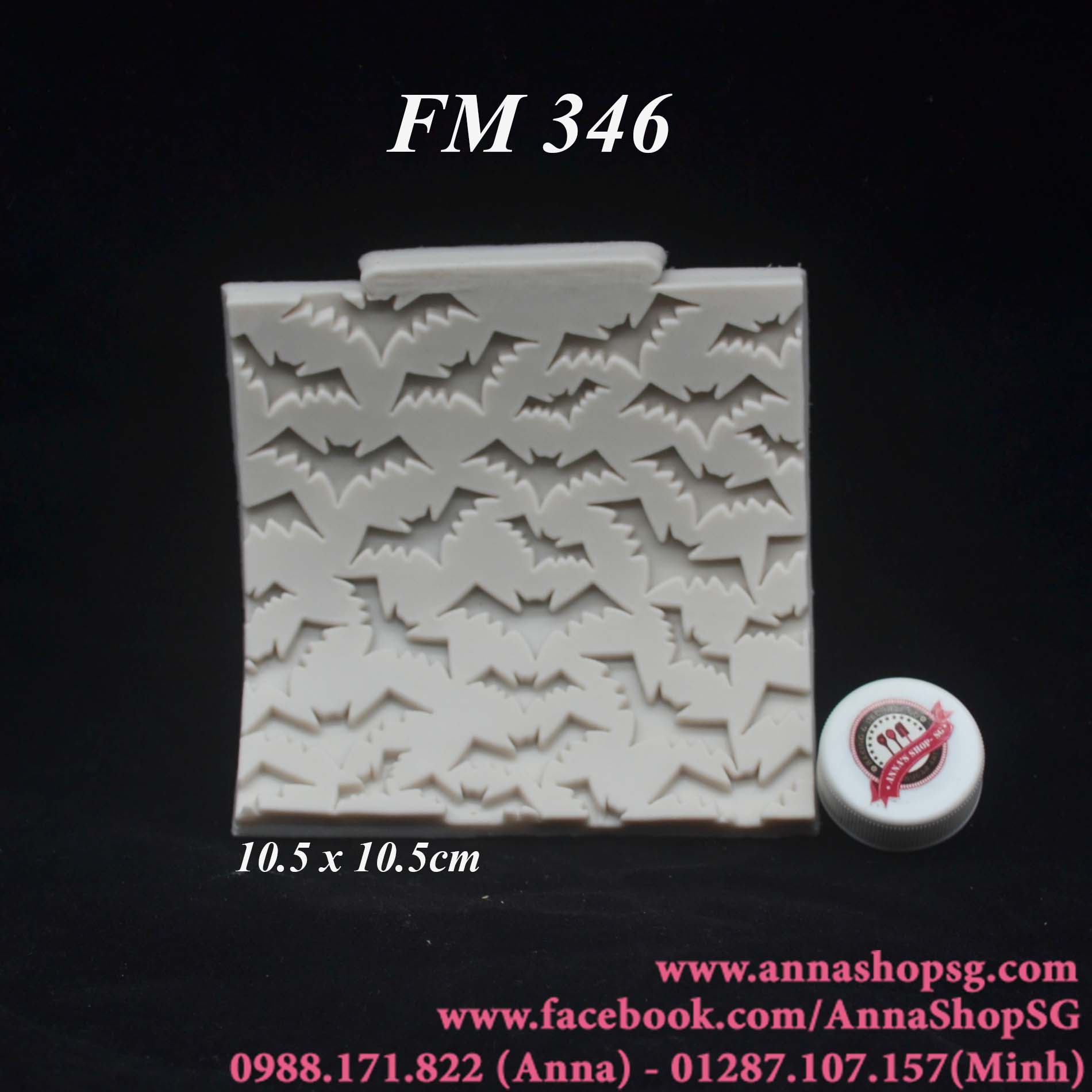 KHUÔN HALLOWEEN DƠI FM346