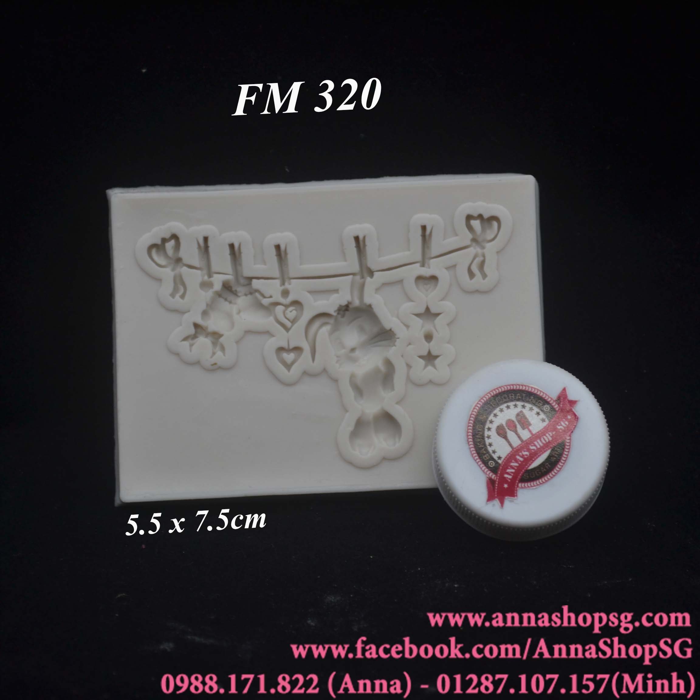 KHUÔN ĐỒ CHƠI THỎ FM320