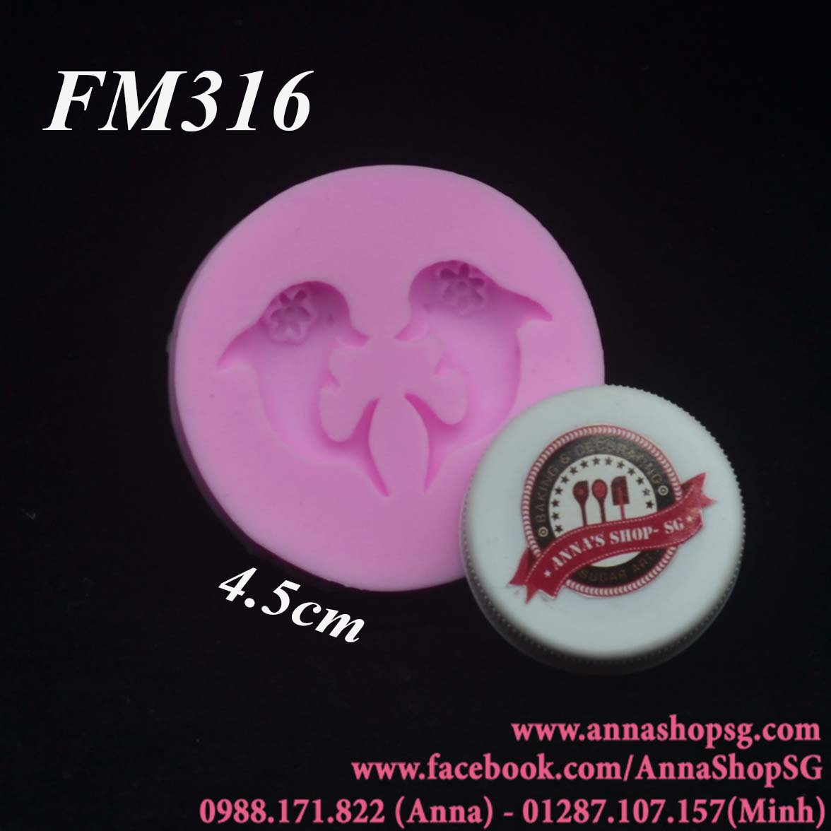 KHUÔN 2 CÁ HEO NHÍ FM316