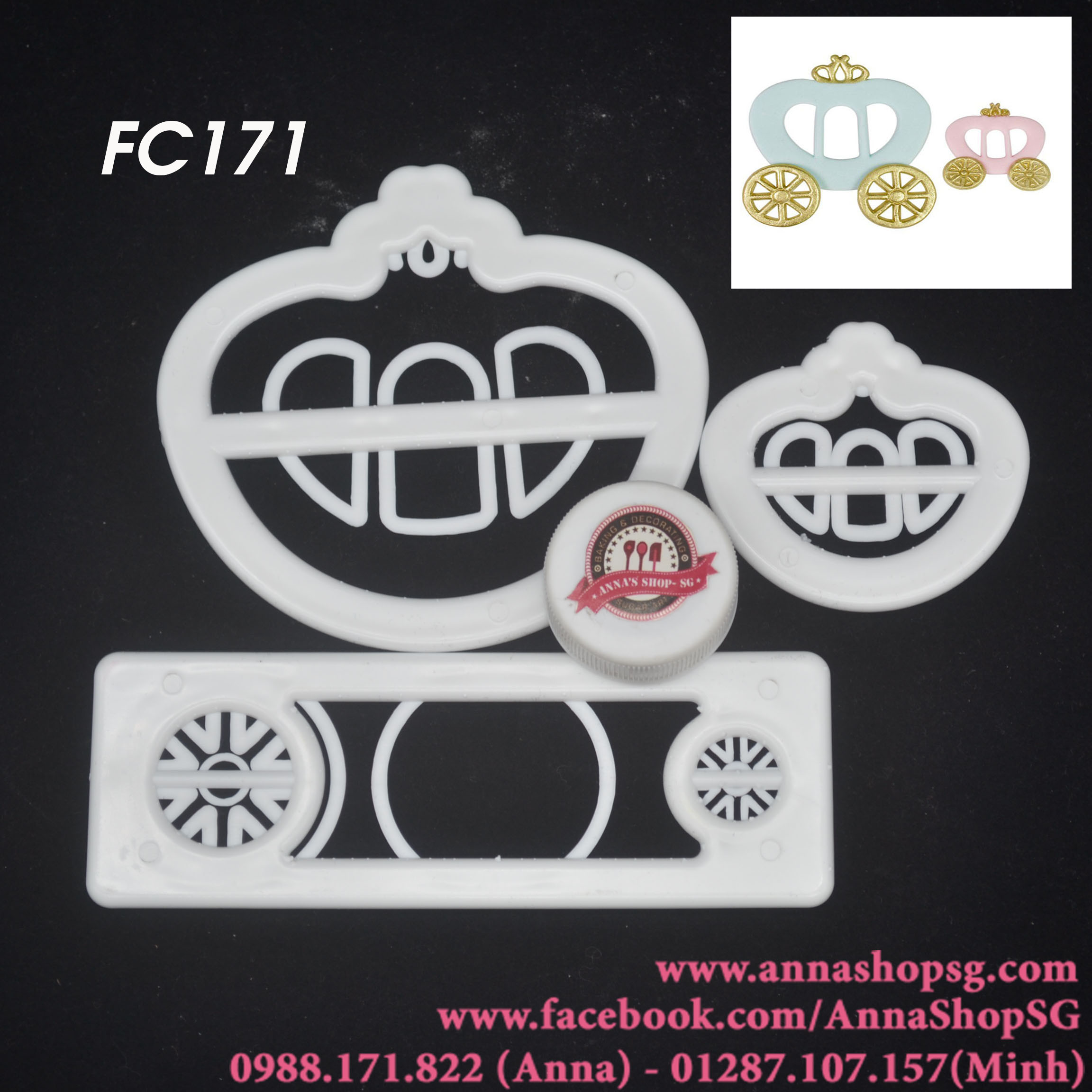 CUTTER XE CÔNG CHÚA FC171