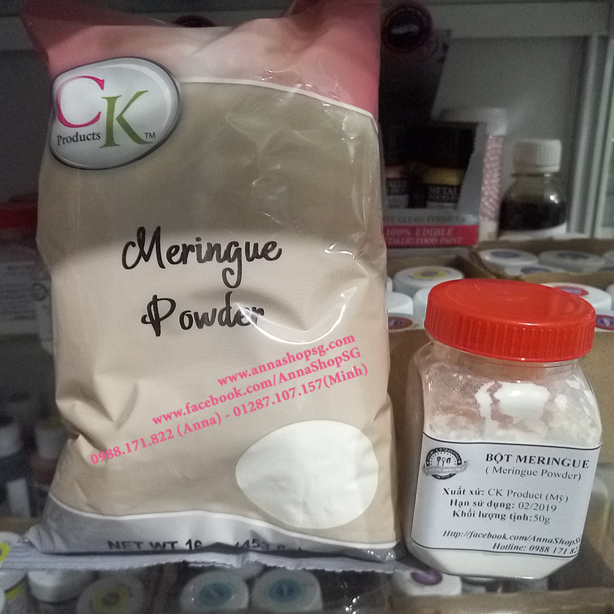 BỘT MERINGUE 50g
