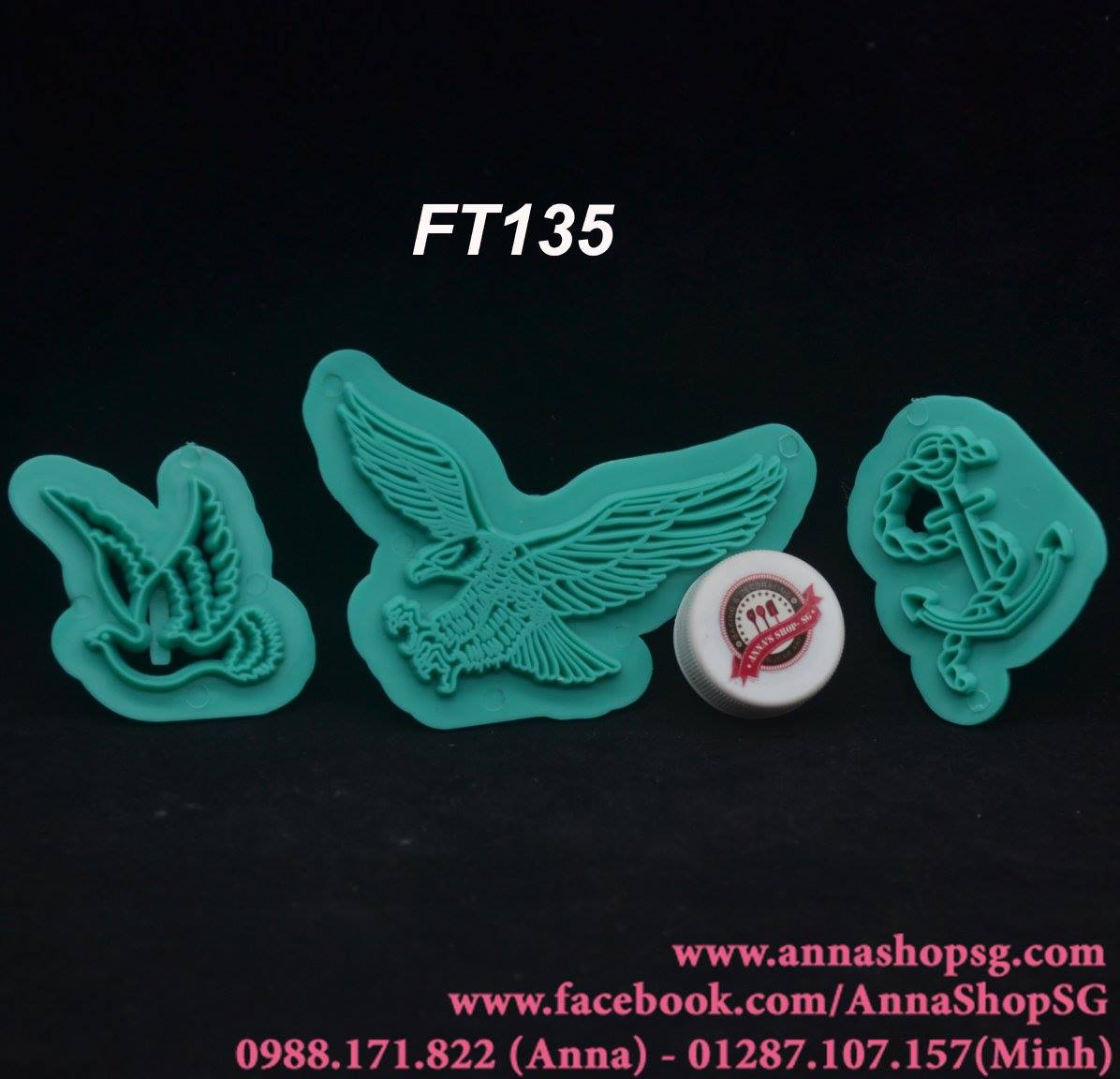 FT135 SET ẤN HOA VĂN ĐẠI BÀNG