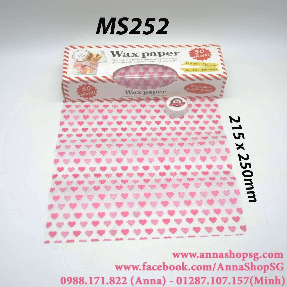 WAX PAPER ( 50tờ)
