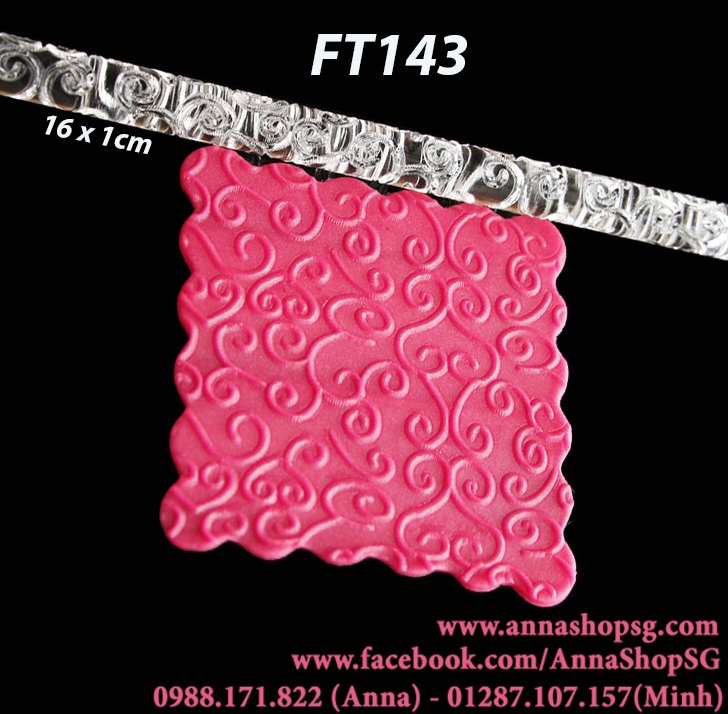 FT143 CÂY CÁN HOA VĂN MINI