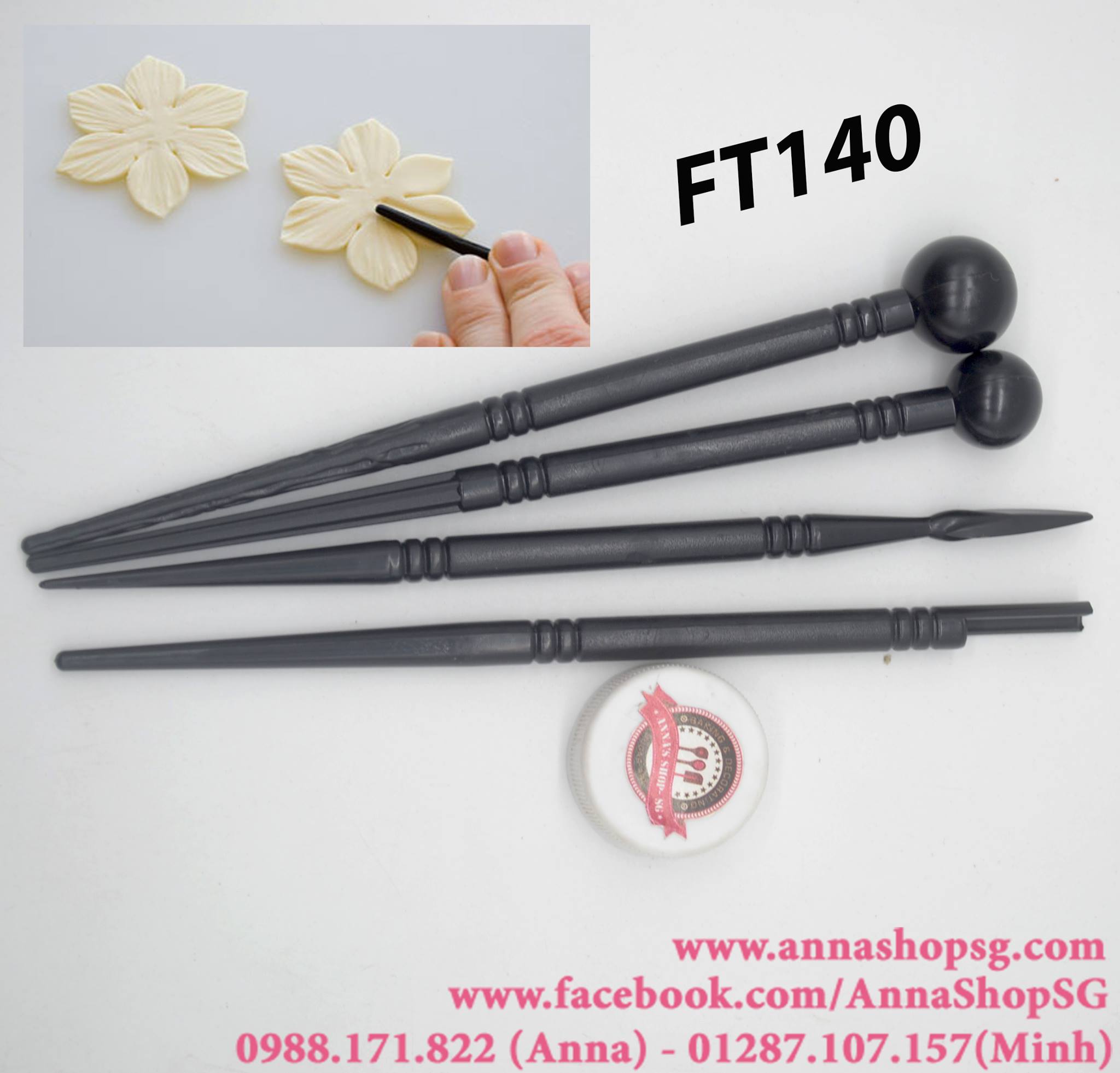 FT140 BỘ TOOL TẠO VÂN HOA