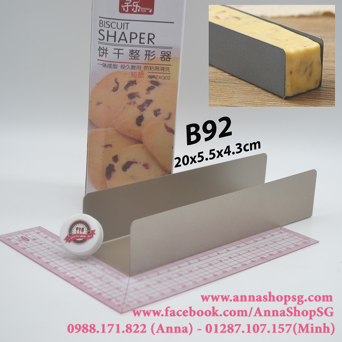 KHUÔN ĐỊNH HÌNH BÁNH QUY B92